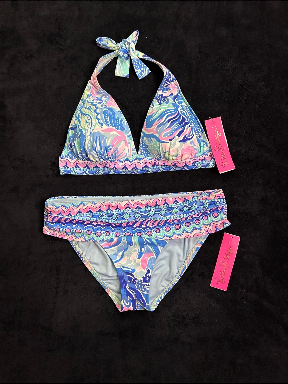 Lilly Pulitzer Women’s Shade-seekers Halter Bikini